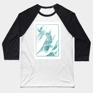 The Fish Vintage Print Baseball T-Shirt